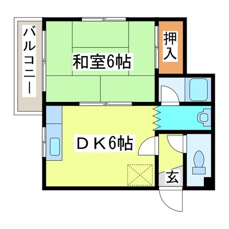 ノースランド桑島の物件間取画像